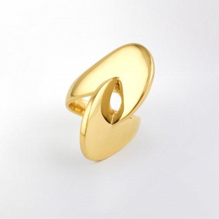 Claris Schmuckdesign Ring Charisma gelbvergoldet
